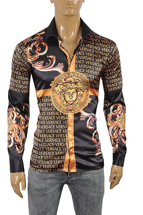 versace dress shirts for sale|Versace fitted shirts for men.